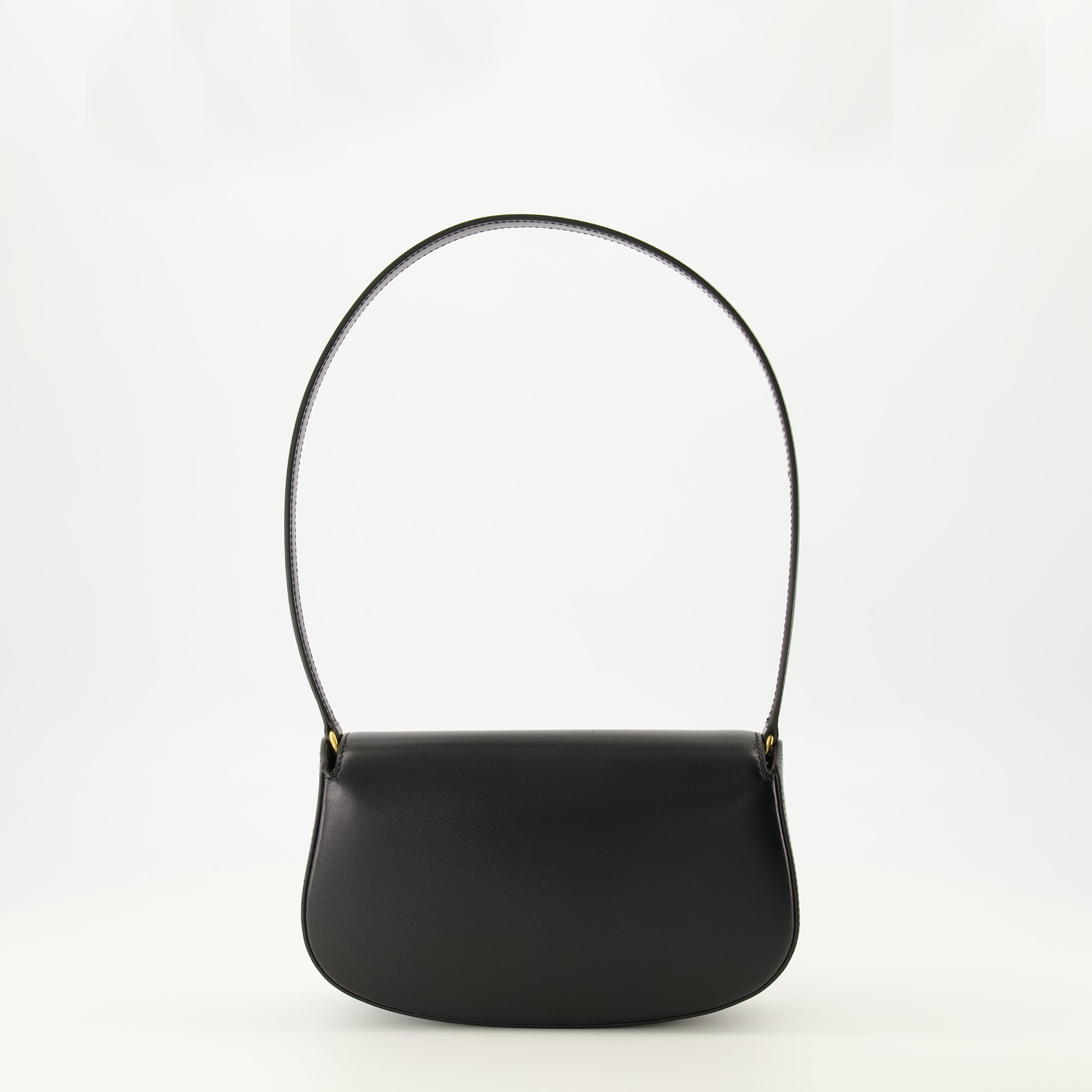 Image de l'article Mini sac Voltaire noir de la marque Saint Laurent pour Femme - Saison Printemps-Été 2026 - Vue de Dos