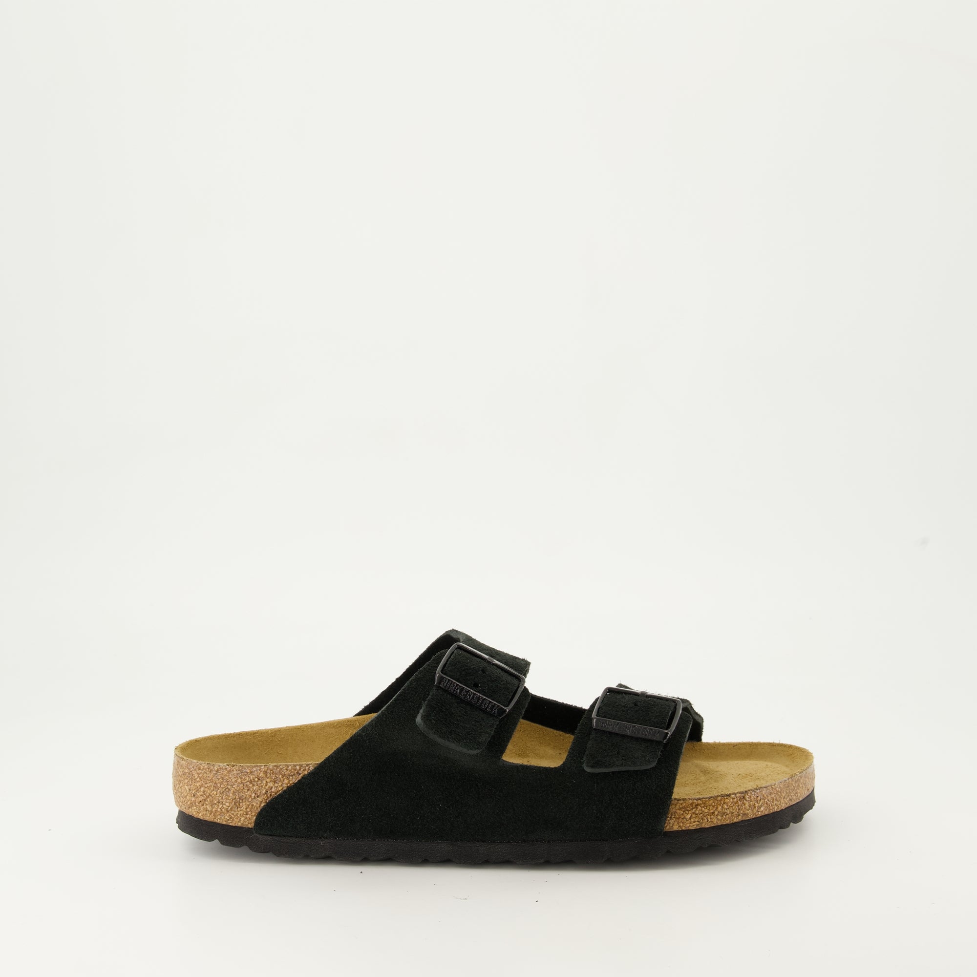 Chaussures ouvertes Claquettes Arizona Birkenstock Noir Homme