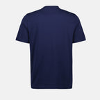 Camisetas T-shirt com Logotipo e Bolso Moncler Azul escuro Homme