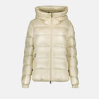 Manteaux Doudoune Biron Moncler Beige Femme