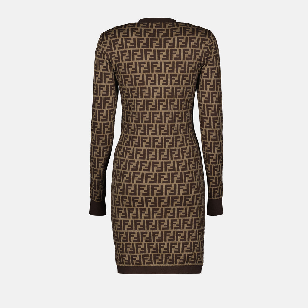 드레스 FF 드레스 Fendi 갈색 Femme