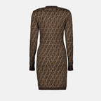 드레스 FF 드레스 Fendi 갈색 Femme