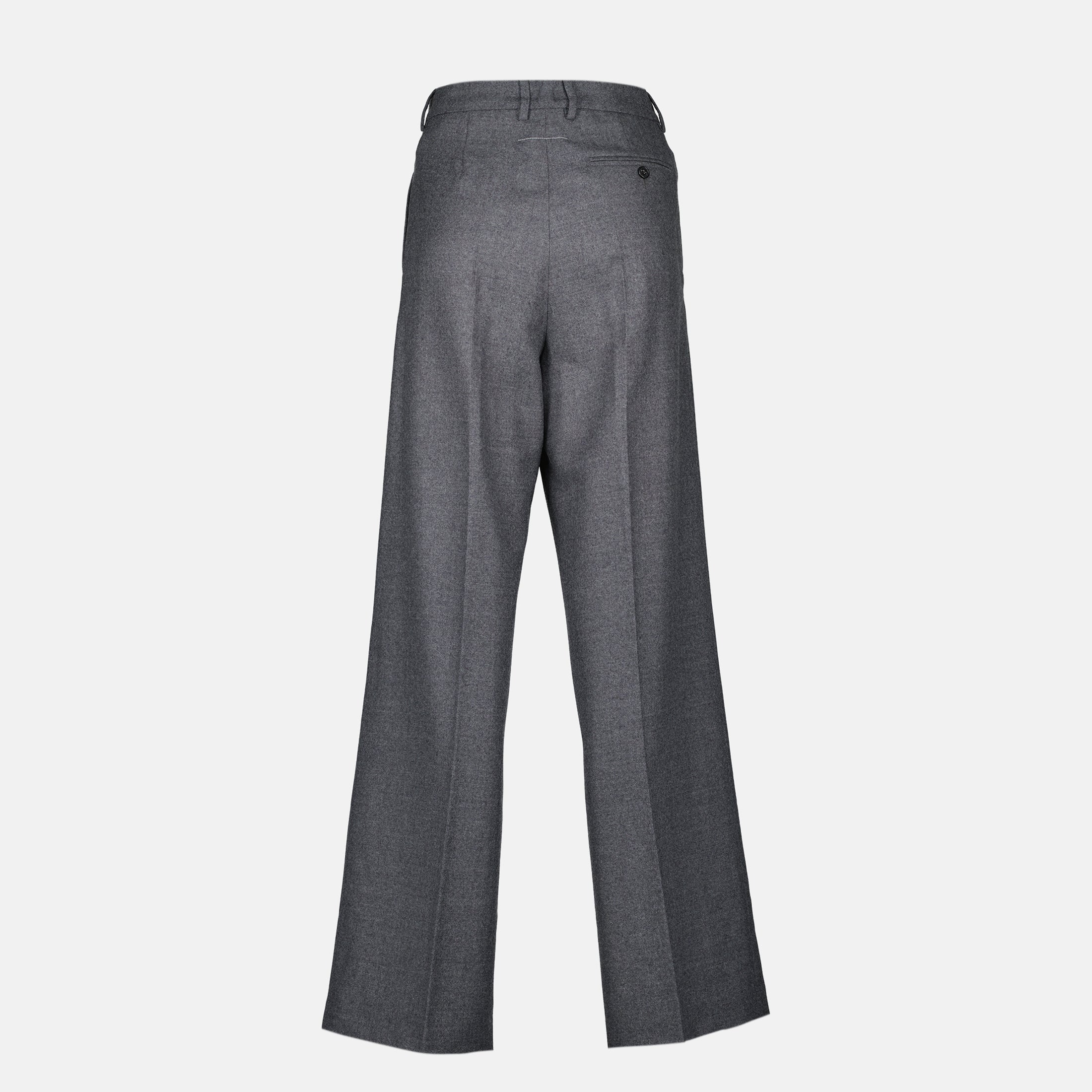 Pantalons Pantalon de ville Mm6 Gris Femme