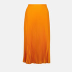Jupes Jupe à plis Mm6 Orange Femme