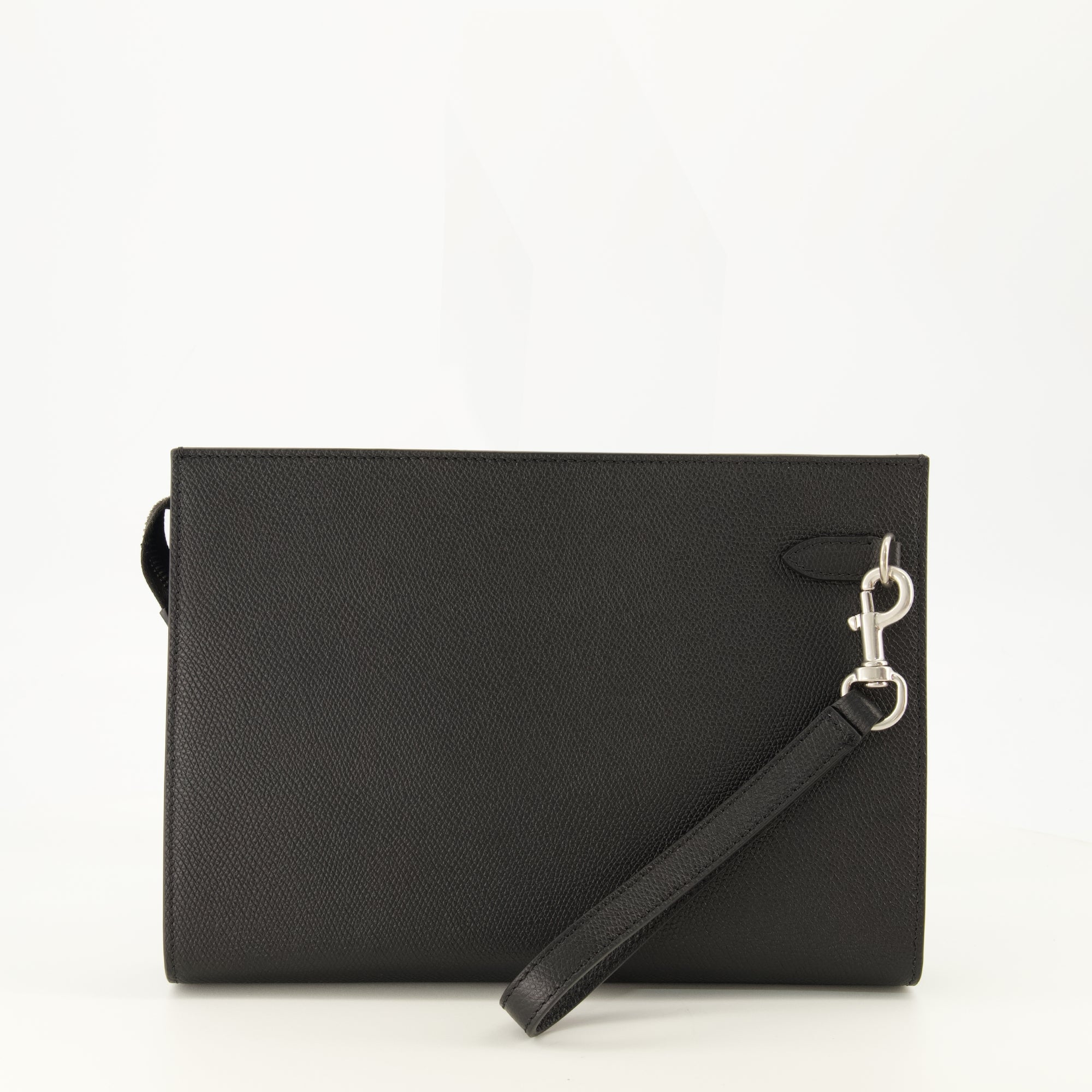 Pochettes Pieza en Cuero Negro VLogo Valentino Garavani Noir Homme