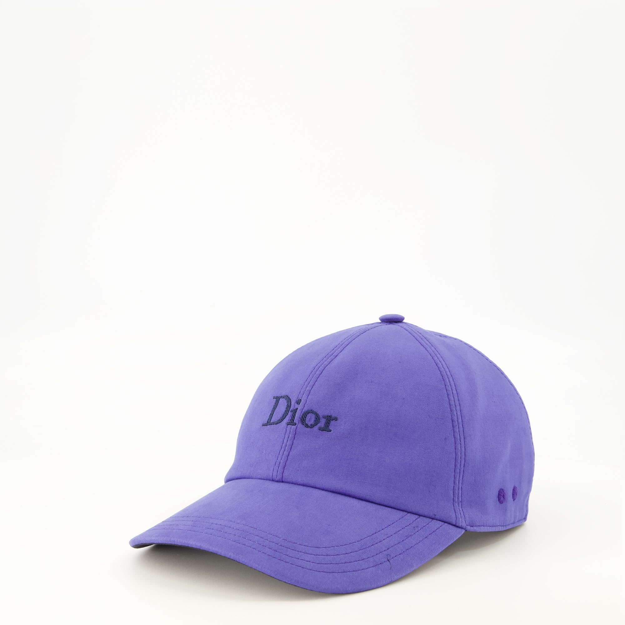 Chapeaux, casquettes et bonnets Navy Blaue Bestickte Kappe Dior Bleu foncé Homme