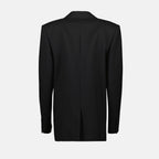 Imagen del Blazer Cassandre de la marca Saint Laurent para Mujeres - Temporada Otoño-Invierno 2025 - Vista Trasera