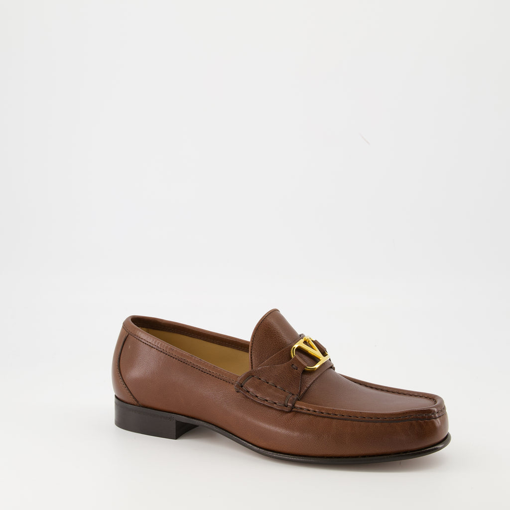 Mocassins Mocassins VLogo Valentino Garavani Marron Homme
