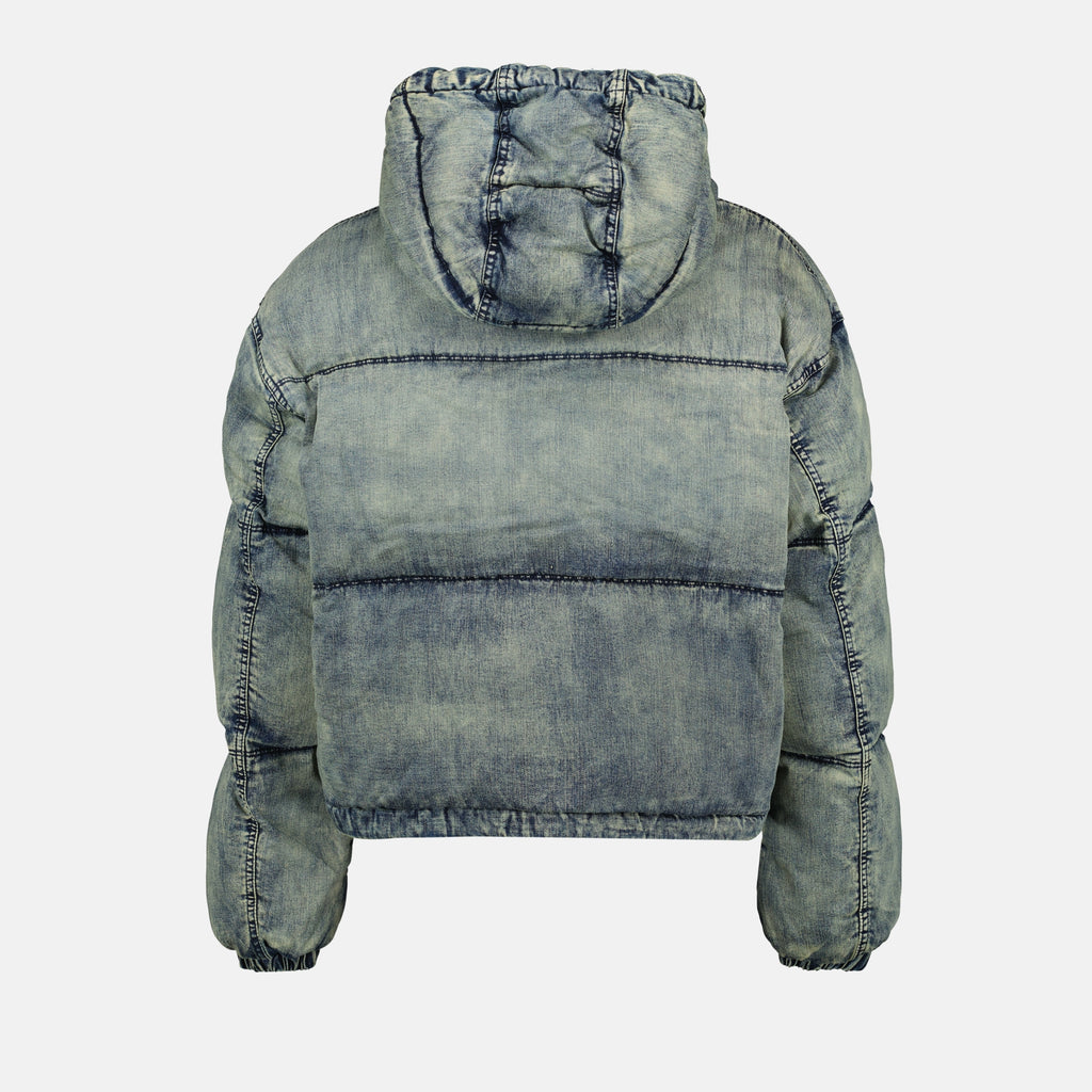 Manteaux Doudoune W-Aves Diesel Bleu Femme