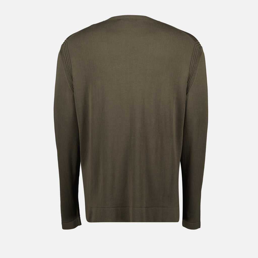 Maille Pull à poche Moncler Vert Homme