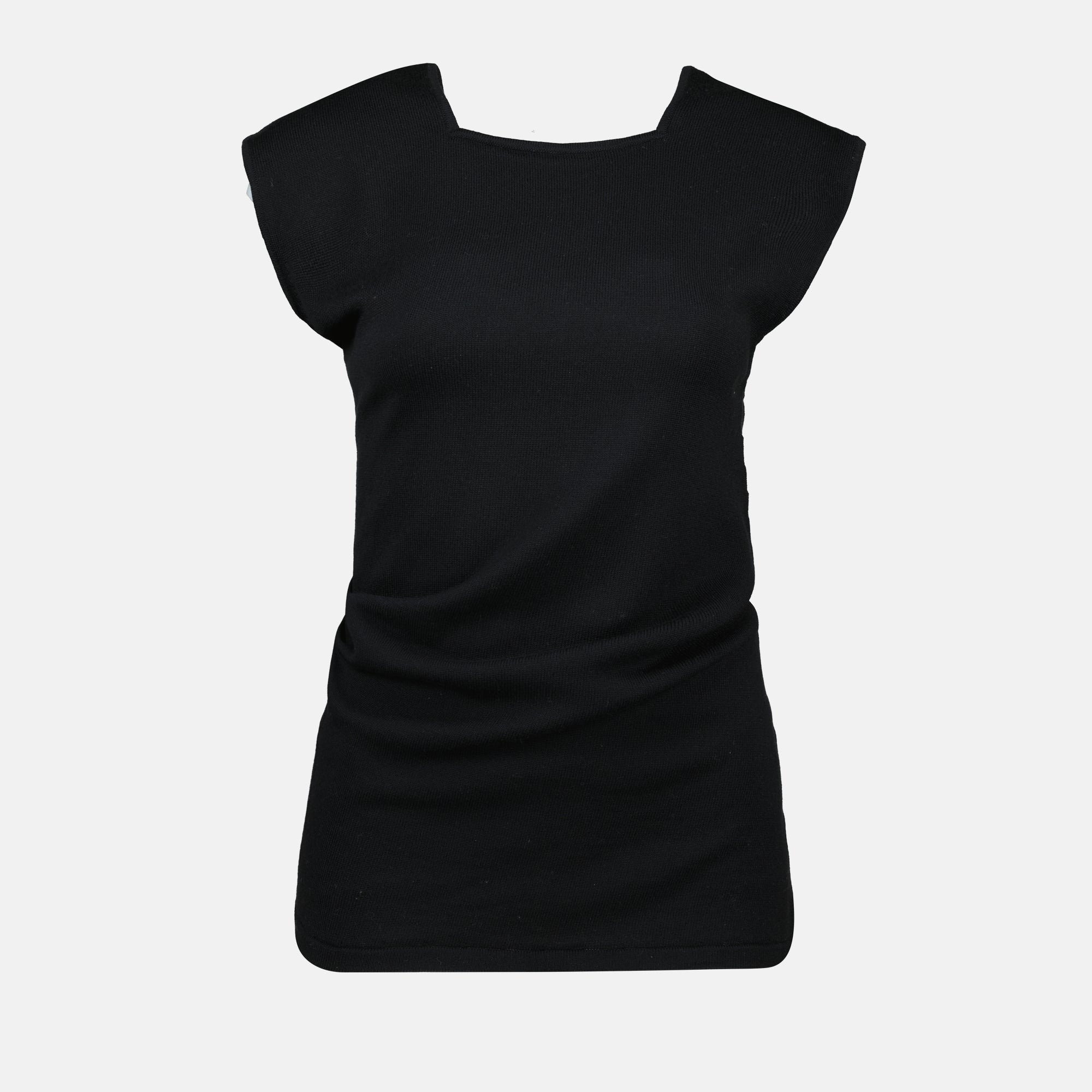 Tops Top drapé Josif Khaite Noir Femme