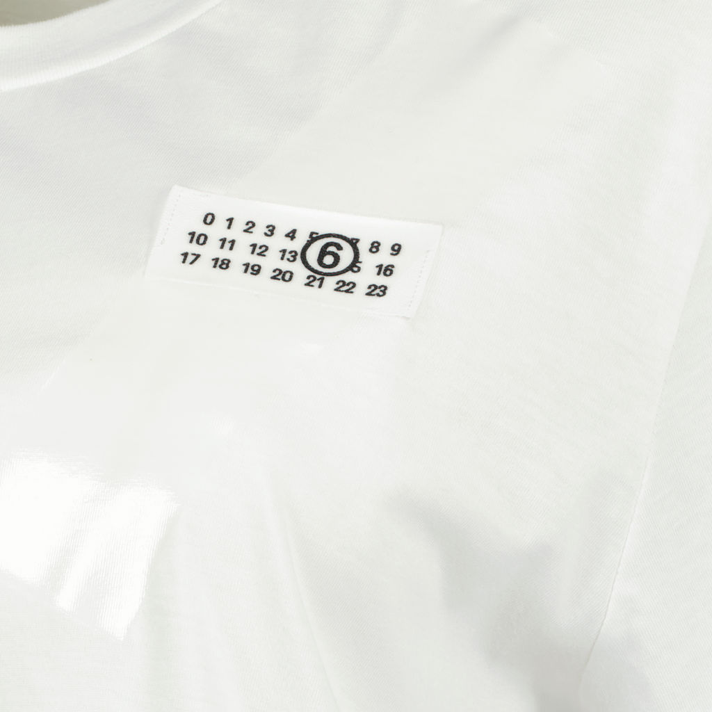 T-shirts T-shirt Numeric Mm6 Blanc Femme