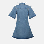 Vestidos Vestido Camisa de Denim Ami PARIS Azul Femme