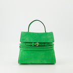 Bolsas de mão e de ombro Sac Tie Me small Moschino Verde Femme