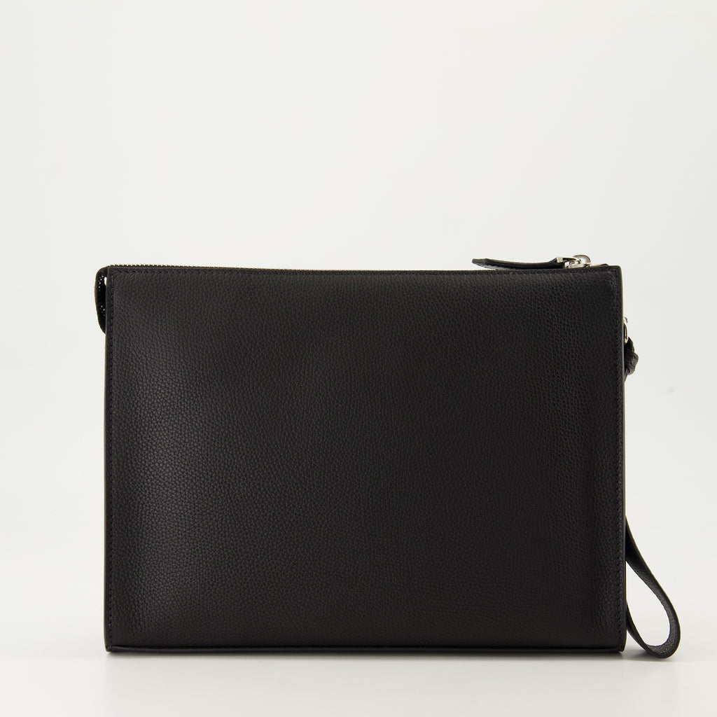 Pouches Pochette Fendi Roma en cuir Fendi Black Homme