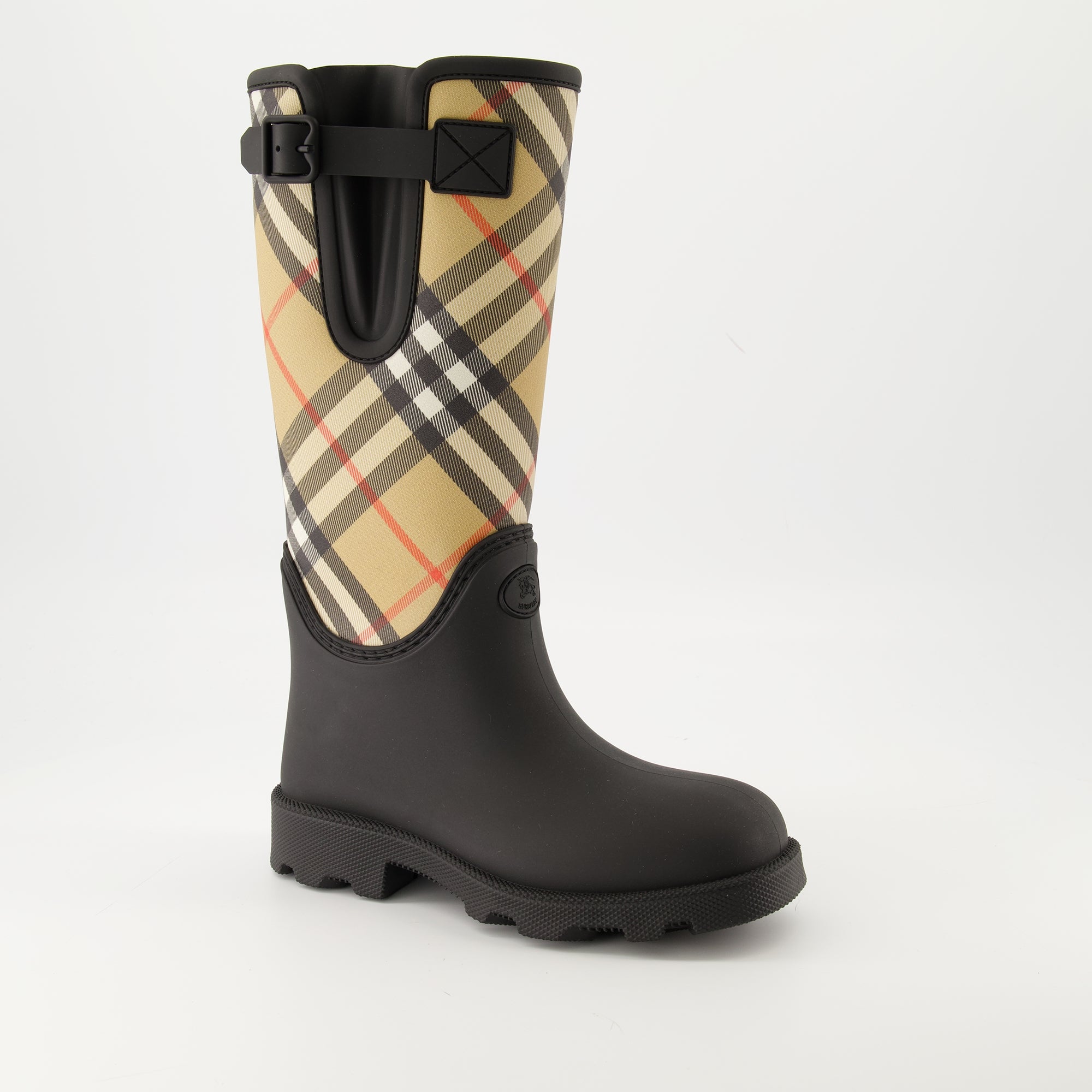 Image of the Burberry Marsh Boots for Women - Fall-Winter 2025 - Right three-quarters front view