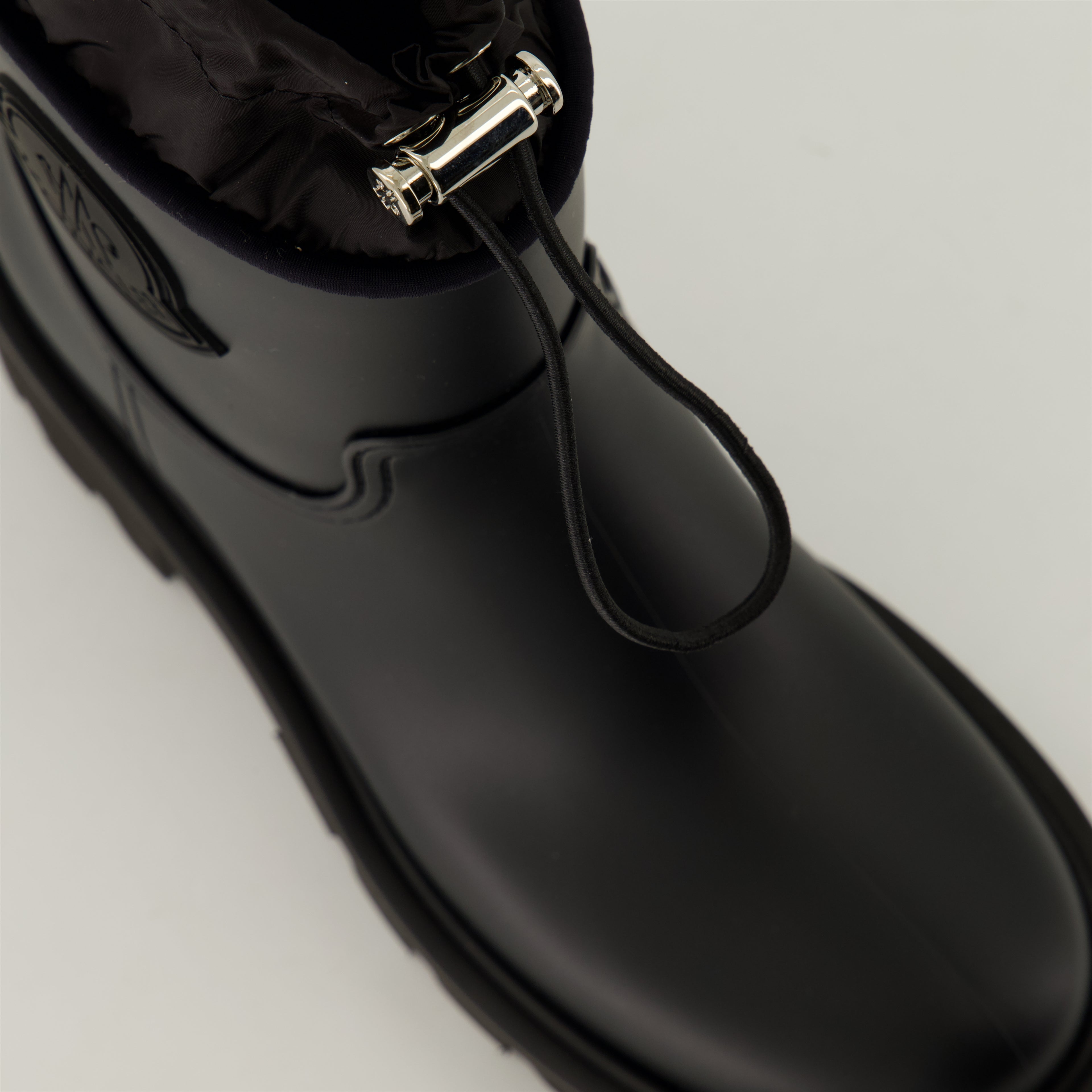 Bottines Mini Bottes Kickstream de pluie Moncler Noir Femme