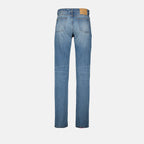 Pants Straight Jeans Ami PARIS Blue Homme