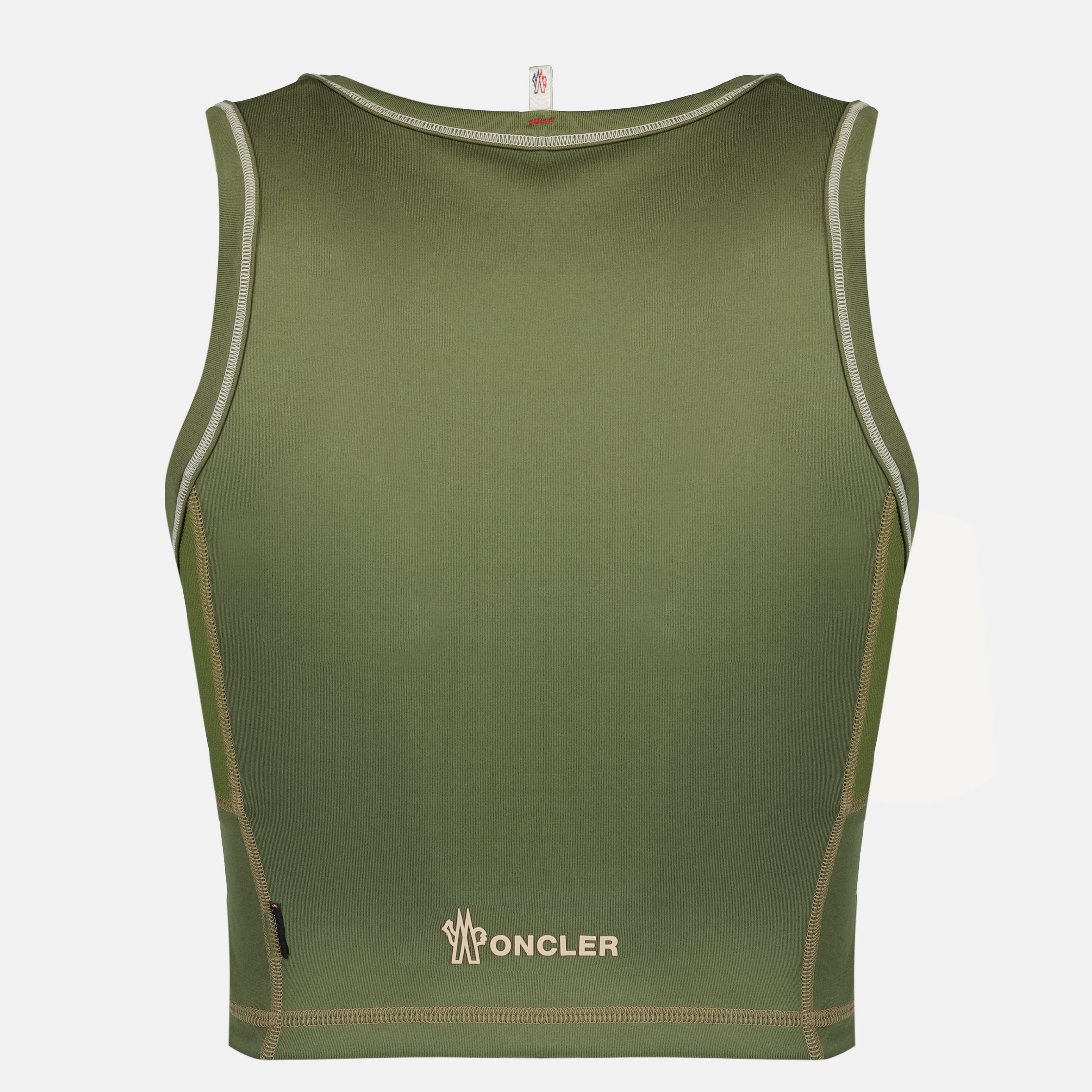 Tops Top de Desporto Kaki em Polartec® Moncler Grenoble Kaki Femme