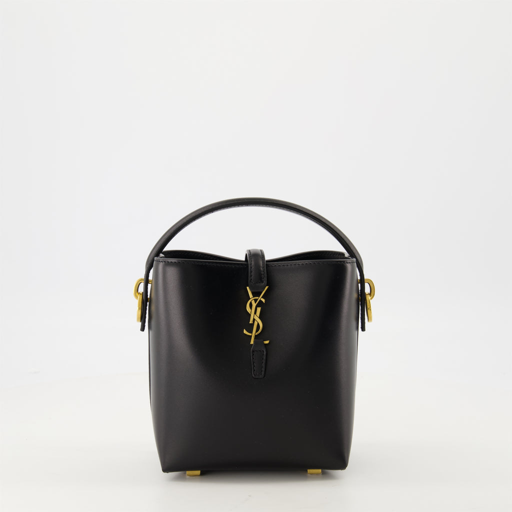 Sacs seau Sac seau 37 mini Saint Laurent Noir Femme