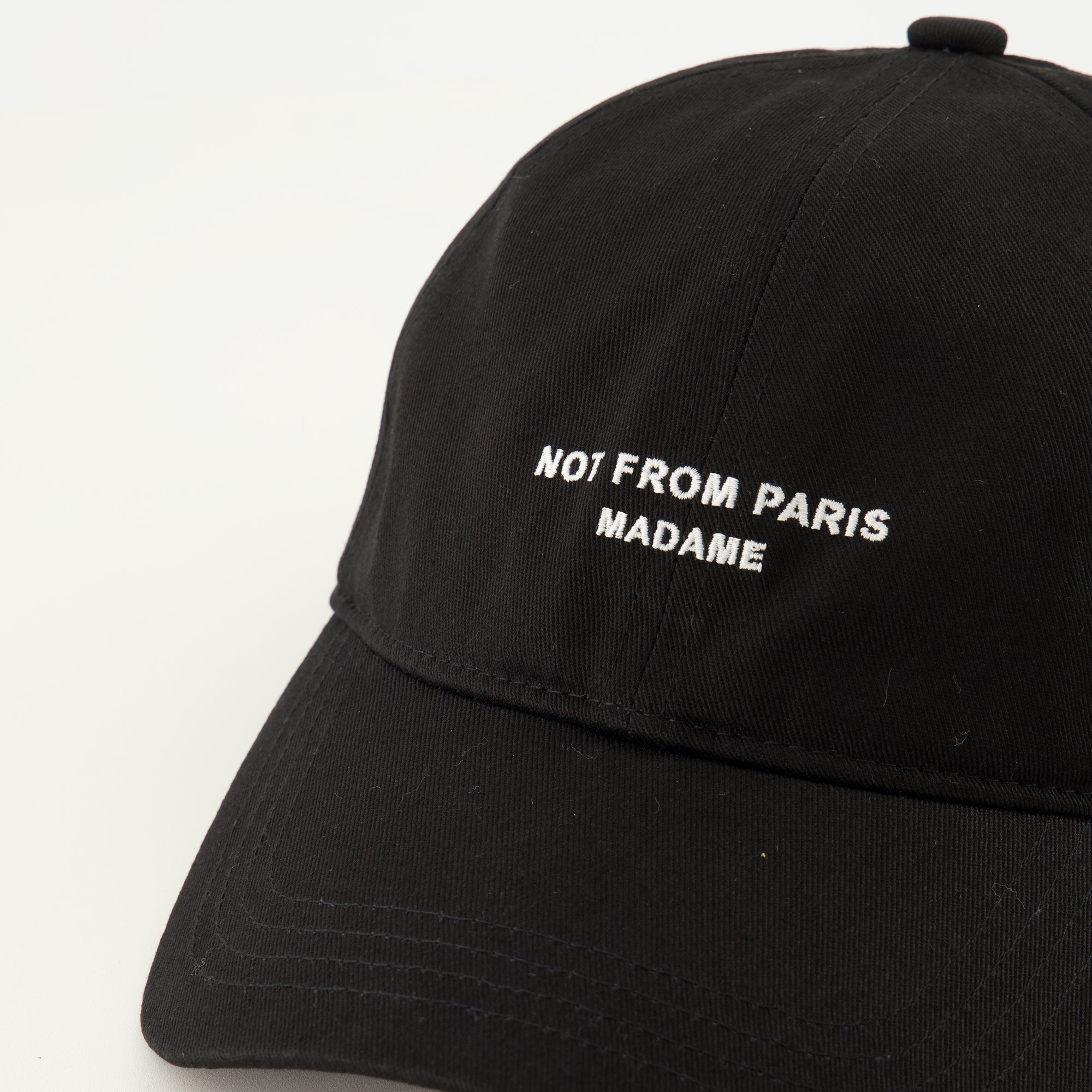 Chapeaux, casquettes et bonnets Gorra con Lema Negra Drole De Monsieur Noir Homme