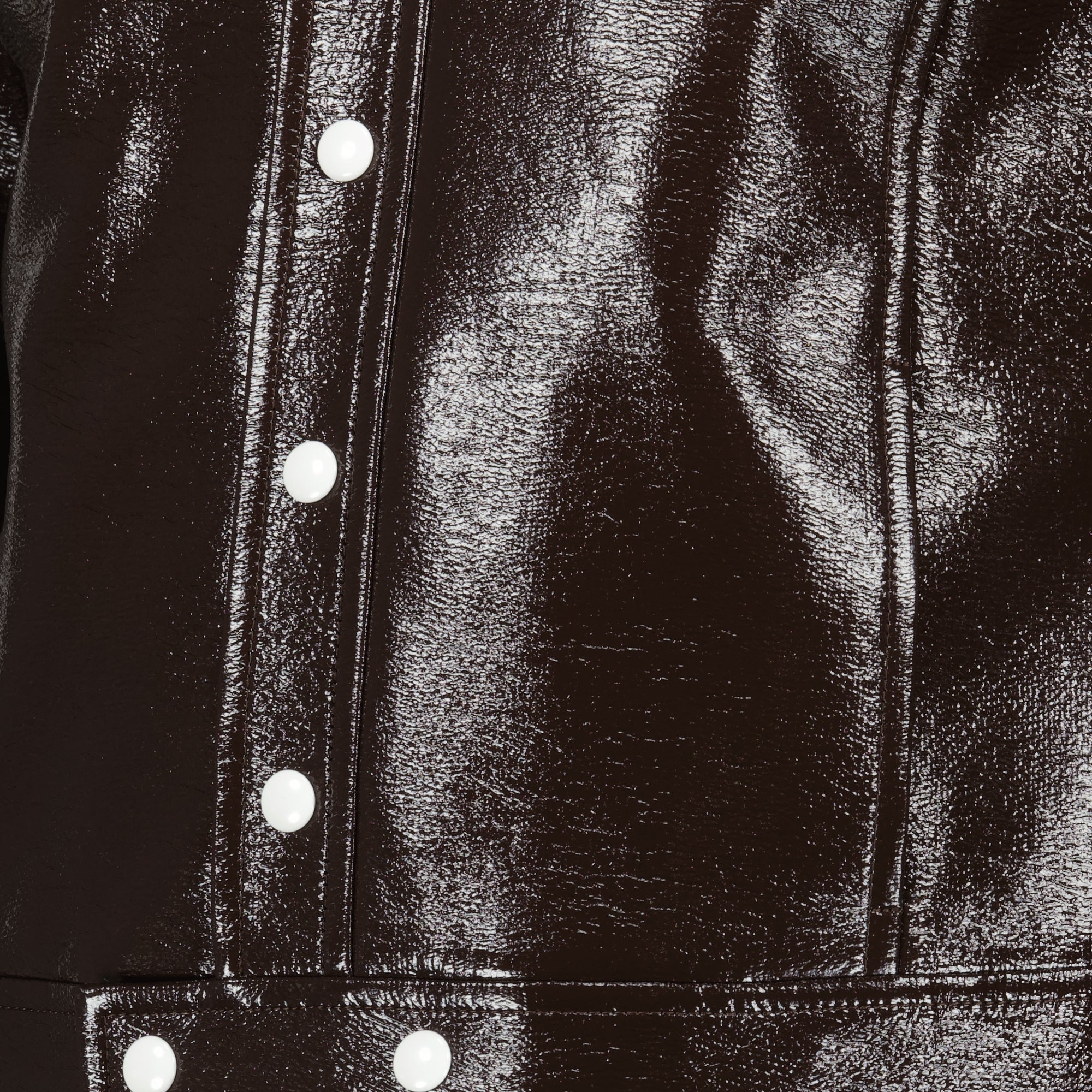 Vestes ビニールリイシュージャケット Courrèges Marron Homme