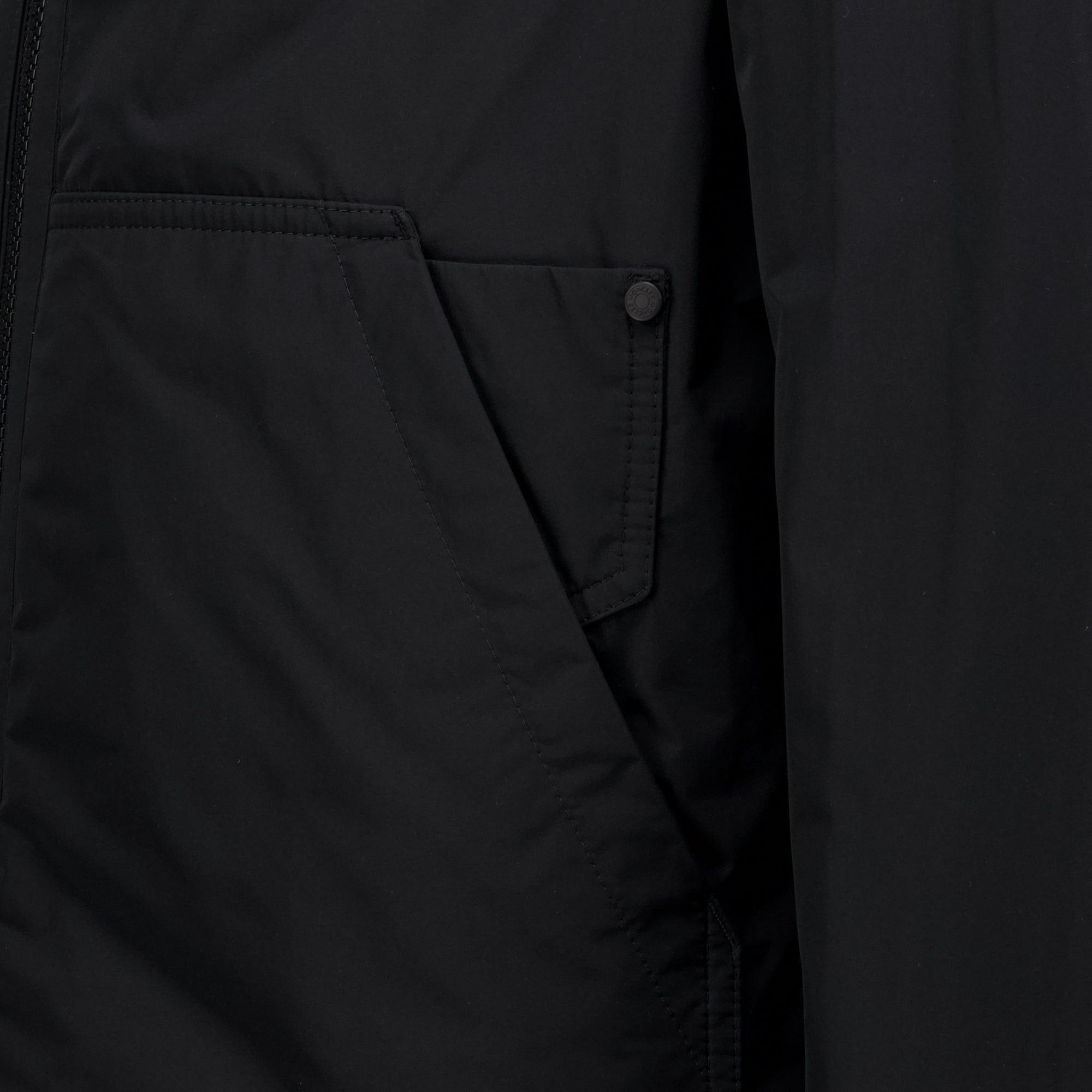 Manteaux Reversible Delviane Down Jacket Black Moncler Noir Homme