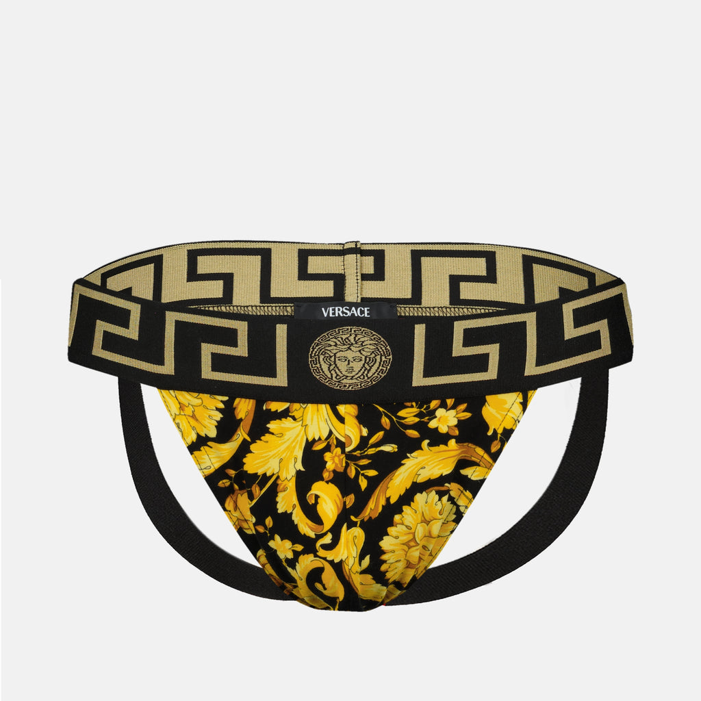 Sous-vêtements et homewear Jockstrap Barocco Versace Jaune Homme