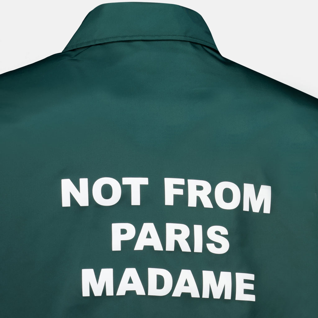 Vestes Veste Slogan verte Drole De Monsieur Vert Homme