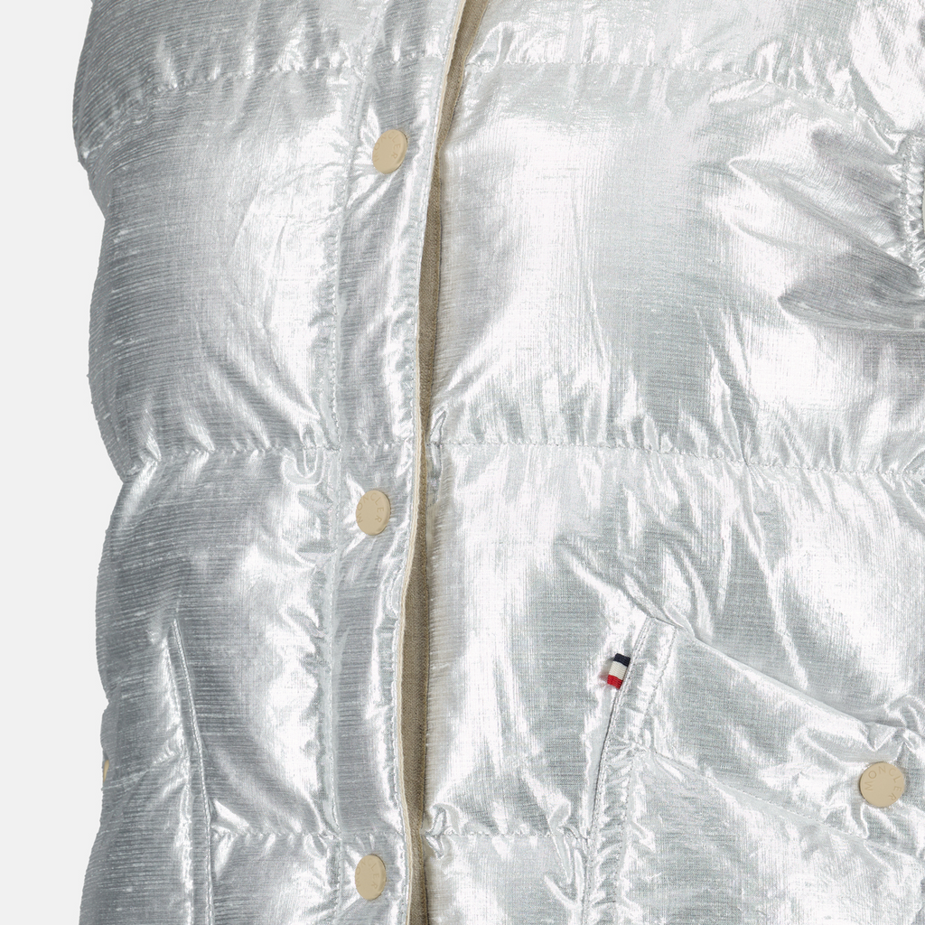 Vestes Doudoune sans manche Pinchot Moncler Grenoble Argenté Femme