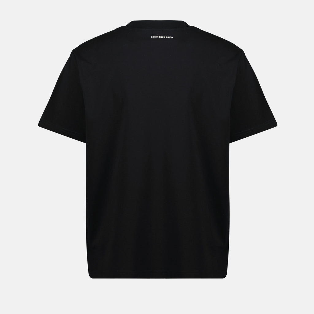 T-shirts Oversized T-Shirt Courrèges Noir Homme
