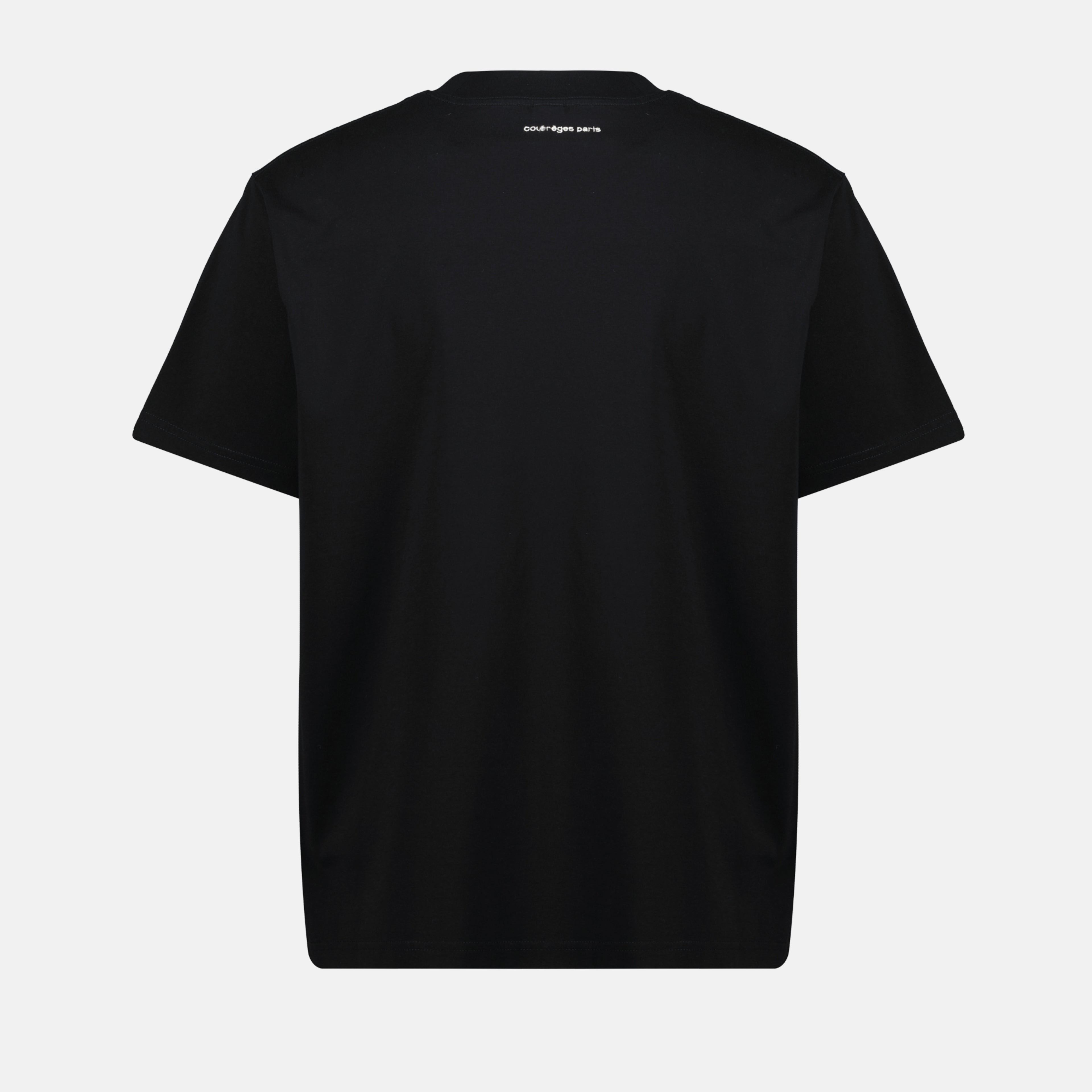 T-shirts Oversized T-Shirt Courrèges Noir Homme