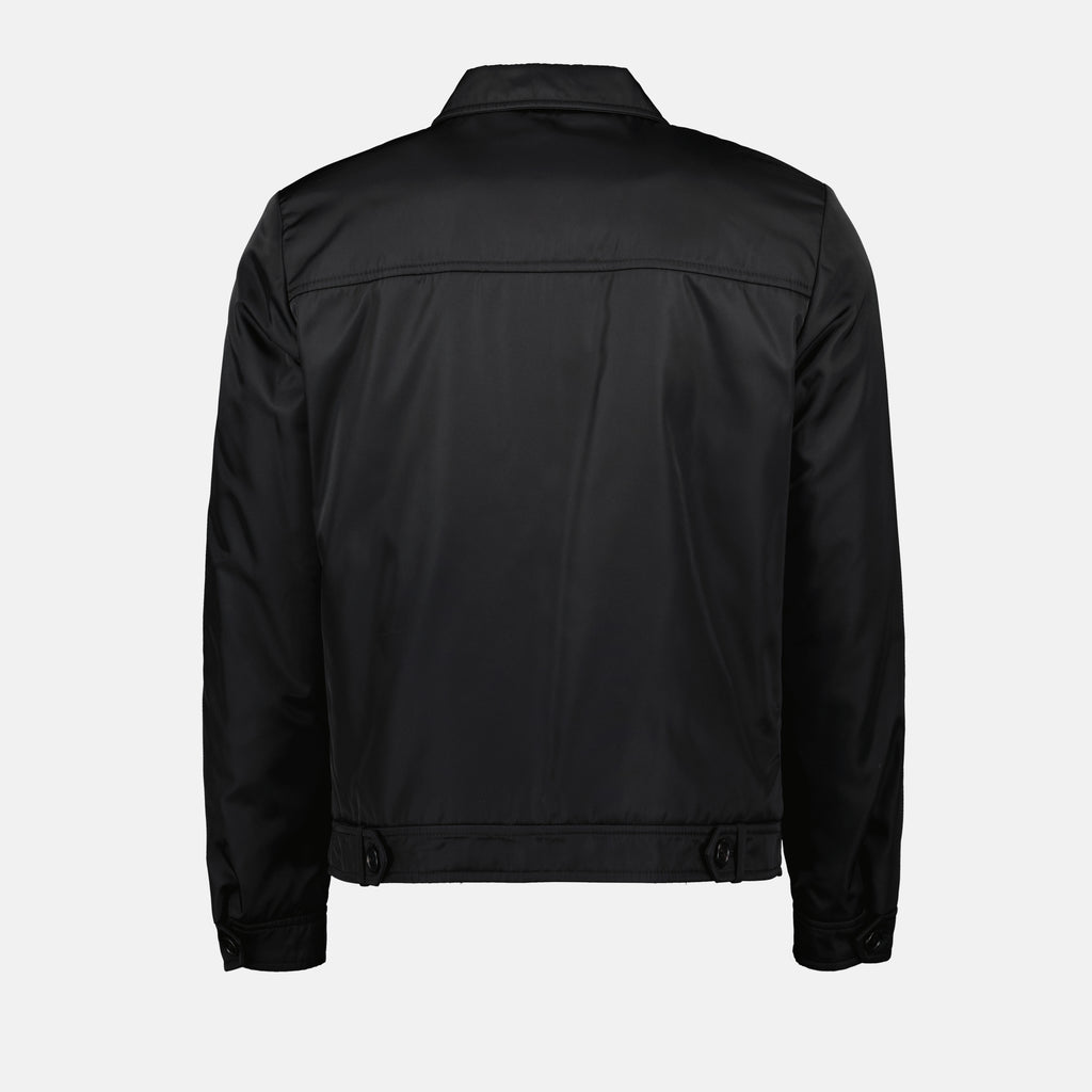 Jackets Nylon Bomber Prada Black Homme