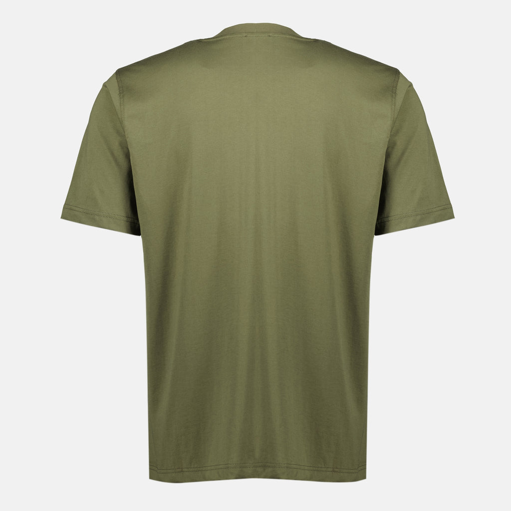 ブランドDieselのメンズ用TシャツT-Adjust-Vのカーキグリーンの画像 - 2026年春夏シーズン - 後面ビュー