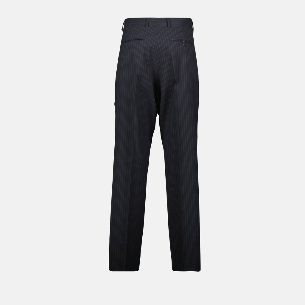 Pants Striped Pants Dior Gray Homme