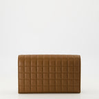 Bolsitas Pochette matelassée Cassandre Saint Laurent Marrón Femme