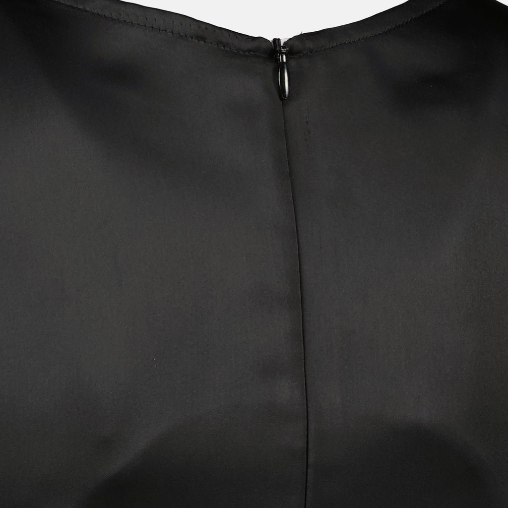 Robes Robe courte drapée noire Iro Noir Femme