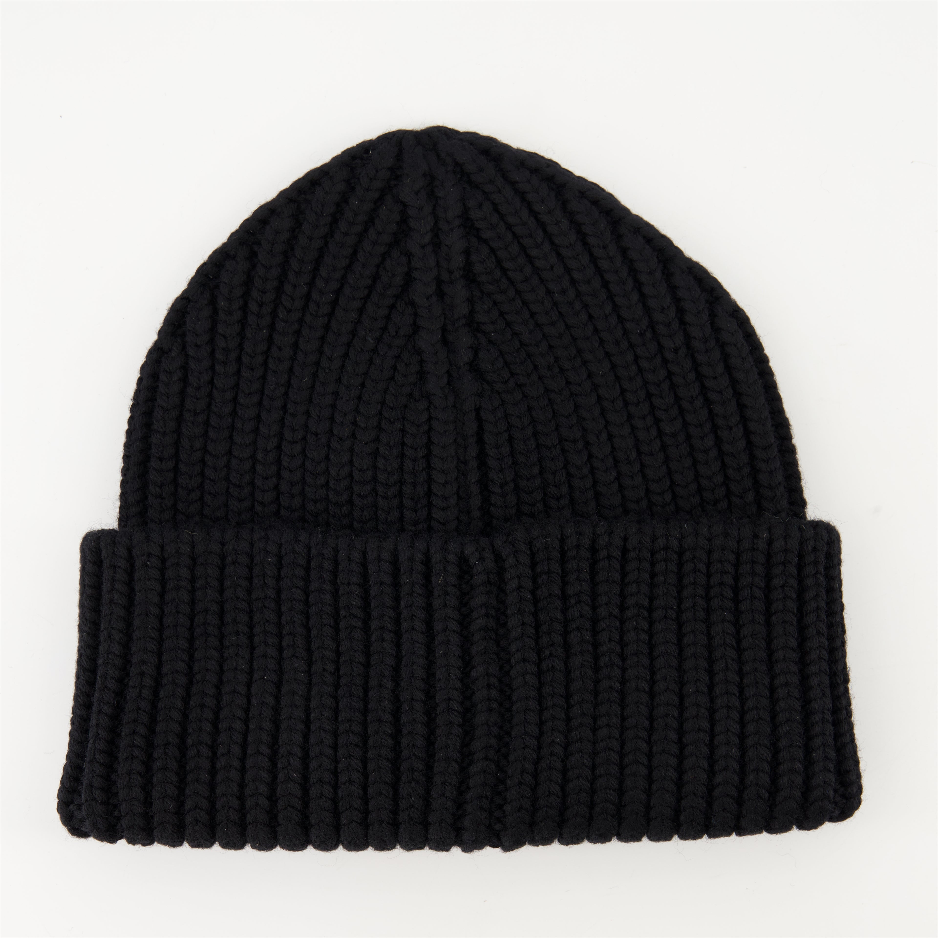 Hats, caps and beanies Bonnet en laine Moncler Black Homme