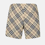 Moda de playa Bañador a Rayas Burberry Beige Homme