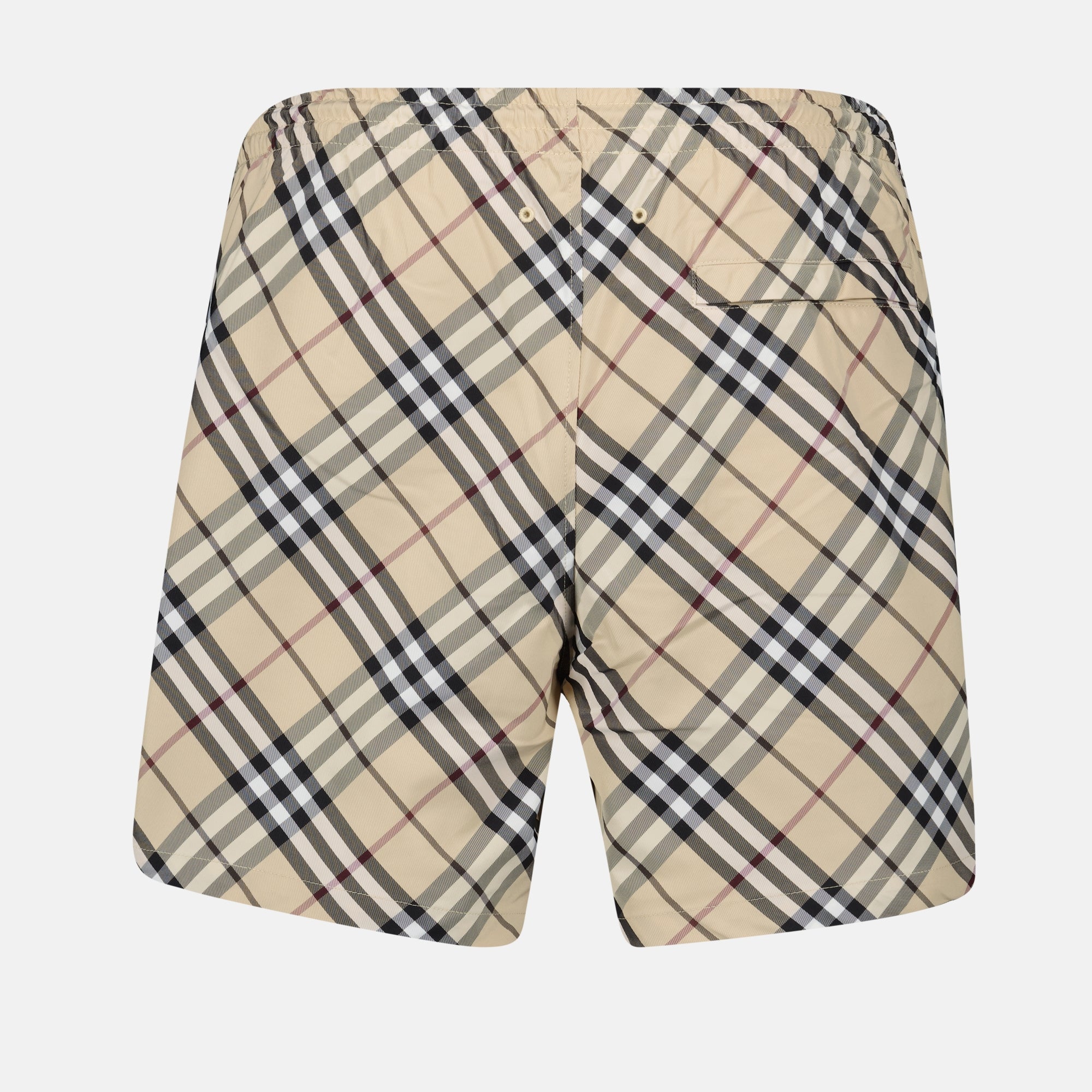 Moda de playa Bañador a Rayas Burberry Beige Homme