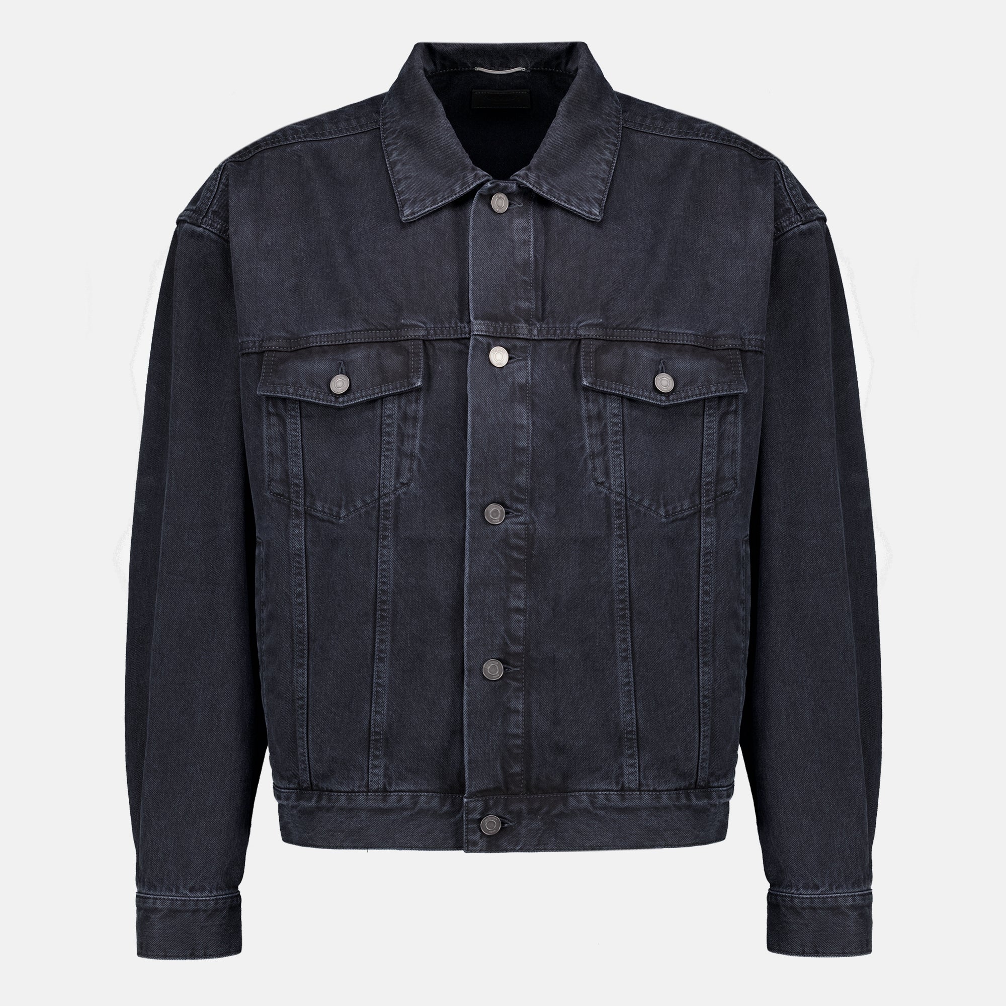 Vestes Black Denim Jacket Saint Laurent Noir Homme