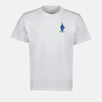 Camisetas T-shirt à logo Sacai Blanco Homme