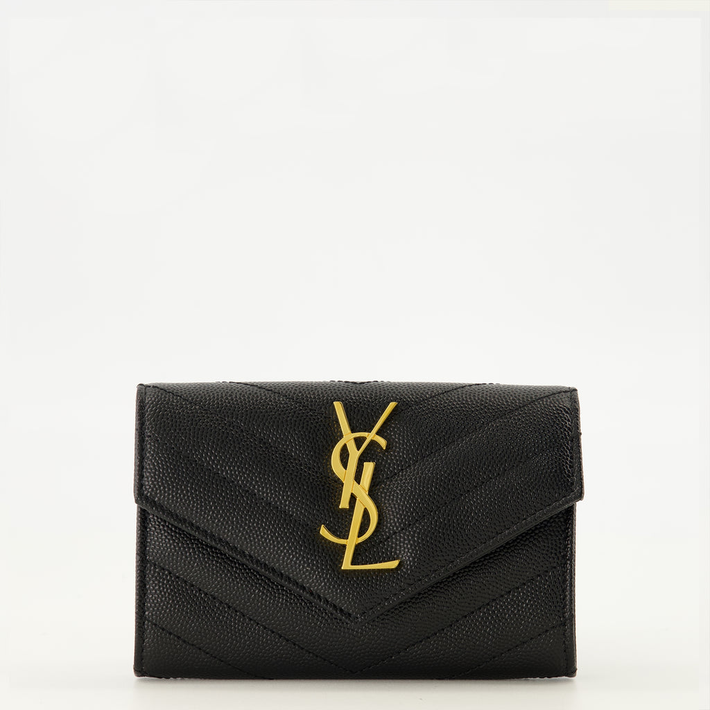 Petite maroquinerie Cassandre Black Wallet Saint Laurent Noir Homme