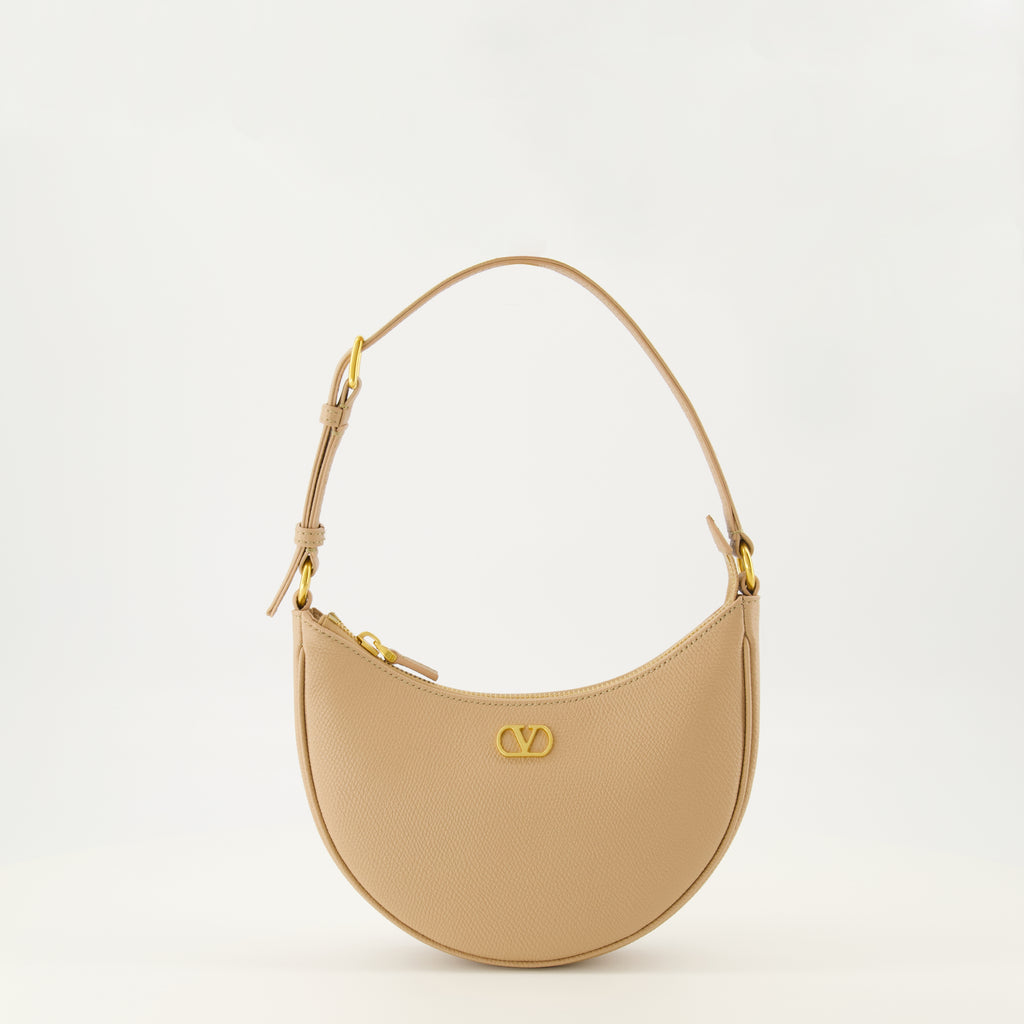 Image de l'article Mini sac Hobo de la marque Valentino Garavani pour Femme - Saison Automne-Hiver 2025 - Vue de Face