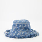 Hats, caps and beanies Bob FF Fendi Blue Femme