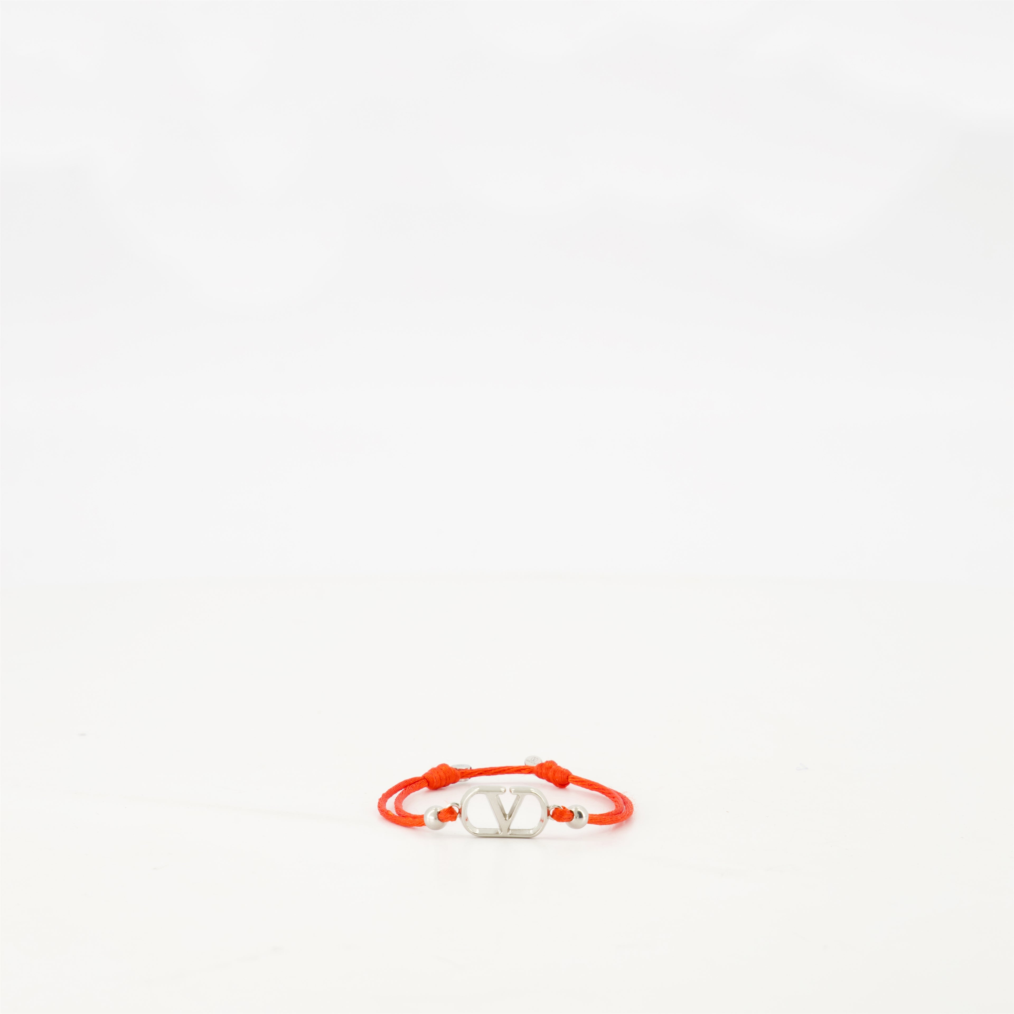 Bijoux Bracelet cordon VLogo Valentino Garavani Rouge Homme