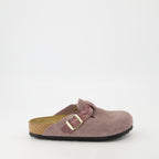 Chaussures ouvertes Mules Boston Braided Birkenstock Violet Femme