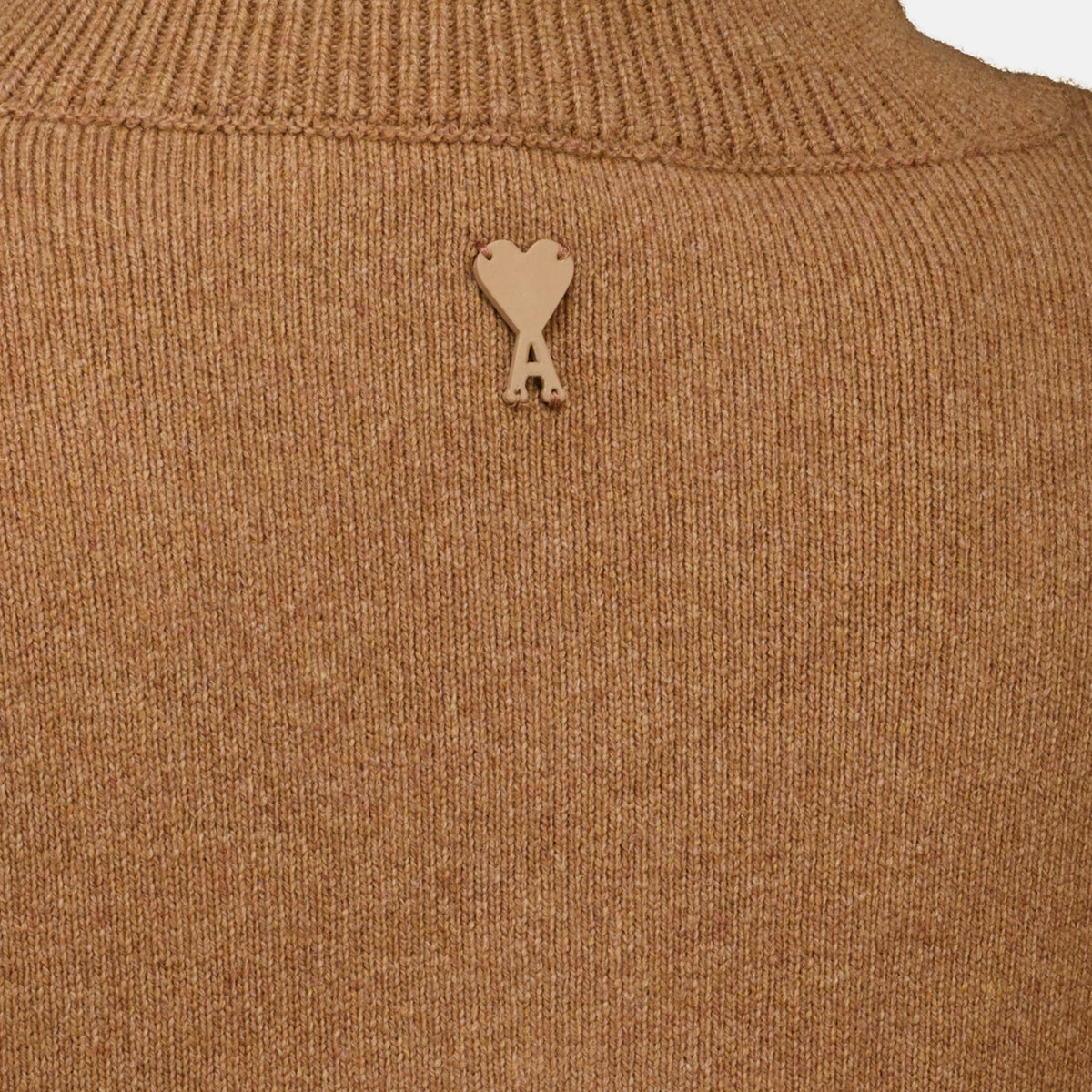 Sweatshirts Beige Rollkragenpullover Ami PARIS Beige Unisexe