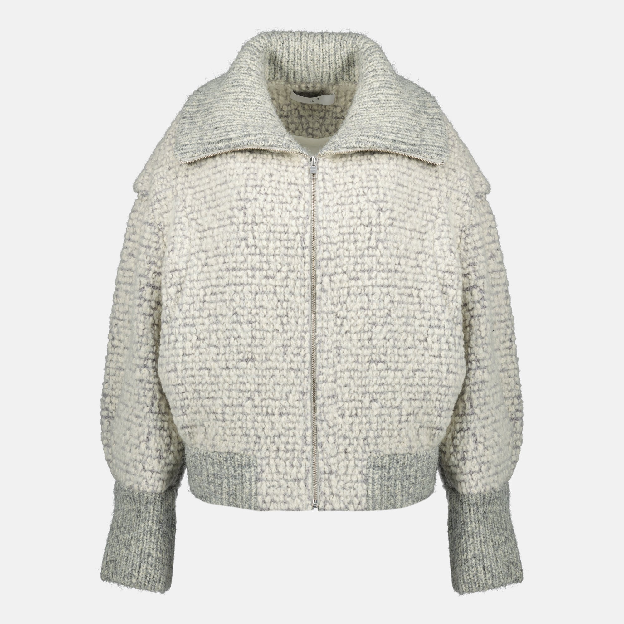 Bild der Boucle-Jacke der Marke Iro für Damen - Herbst-Winter 2025 - Frontansicht