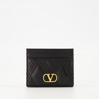Petite maroquinerie 퀼티 67 카드 홀더 Valentino Garavani Noir Femme